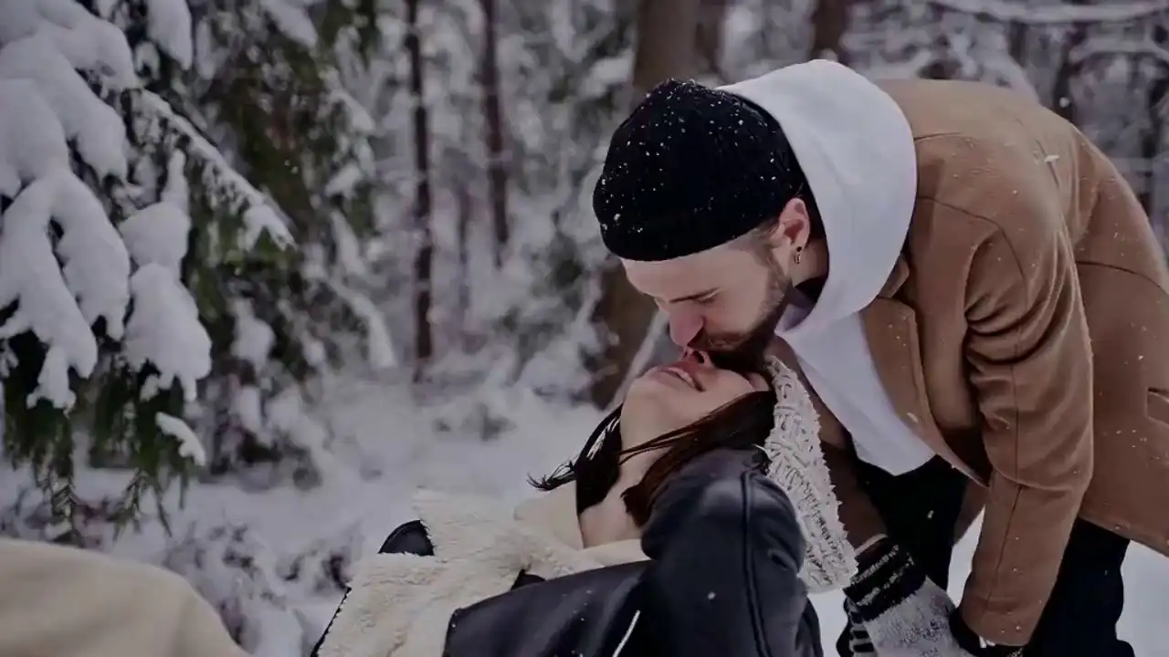 Aurora Glow Above Treetops