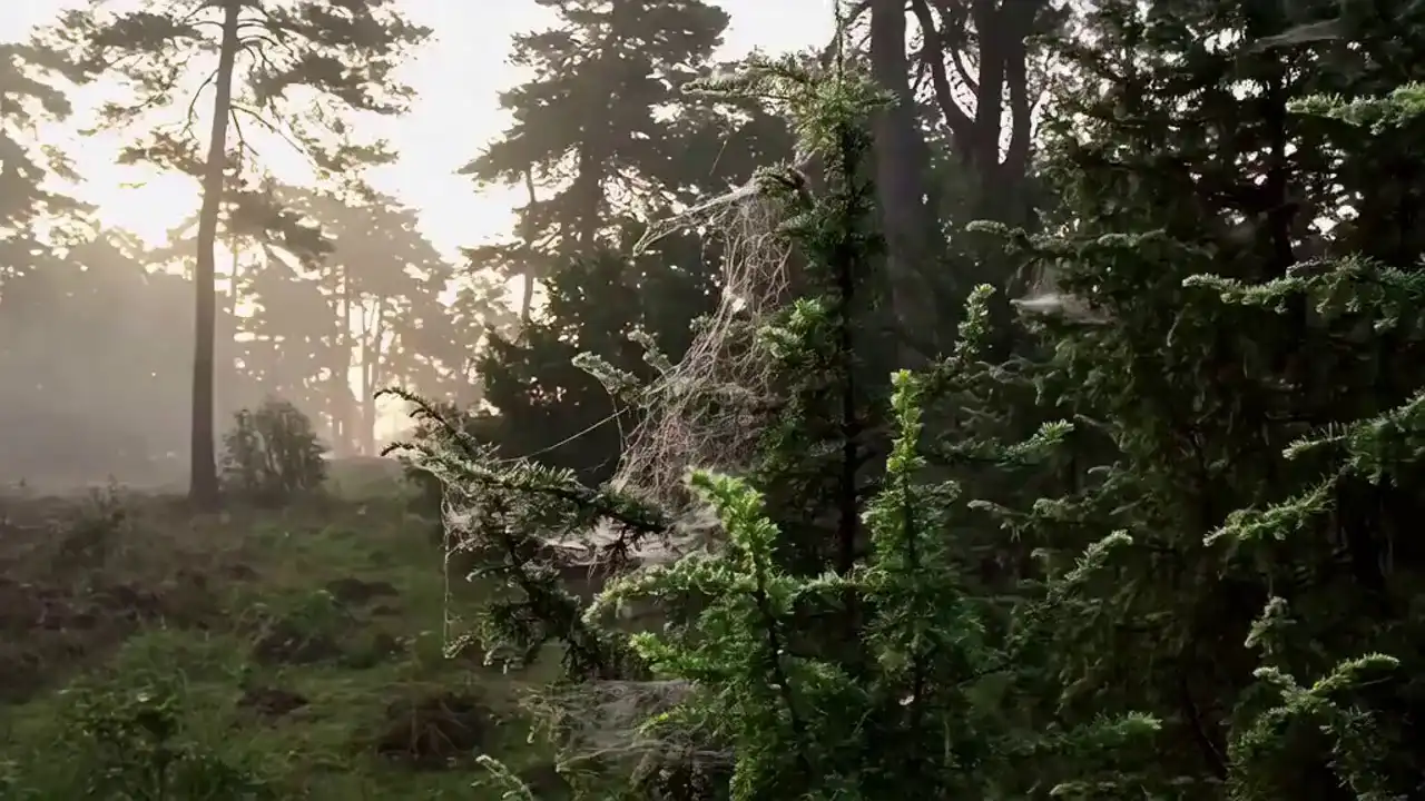 Ghostly Deer Mist Silhouette